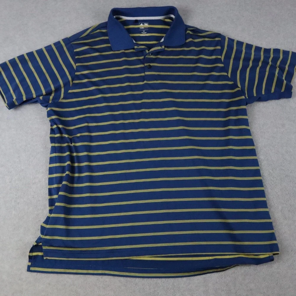 Adidas Golf Polo Shirt Mens 2XL XXL ClimaCool Short Sleeve Glenmaura‎ National